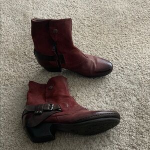 Miz Mooz verona collection Leather Evelyn Boots size 39